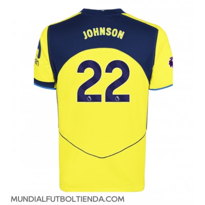 Camiseta Tottenham Hotspur Brennan Johnson #22 Tercera Equipación Replica 2025-26 mangas cortas Camiseta Tottenham Hotspur Brennan Johnson #22 Tercera Equipación Replica 2025-26 mangas cortas